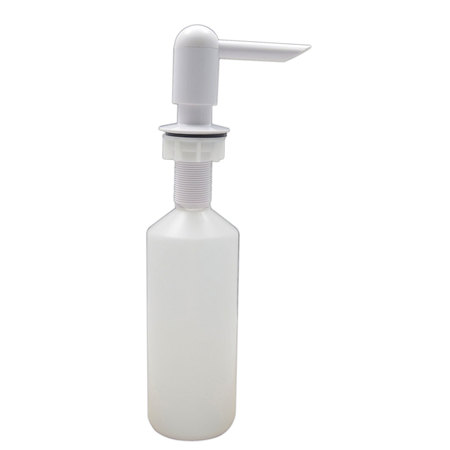 VALTERRA Phoenix Faucets by Valterra PF281016 Soap/Lotion Dispenser with Plastic Pump Head - 18 oz., White PF281016